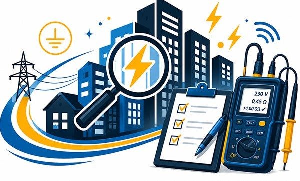 Pomiary elektryczne dla nieruchomości Brusy